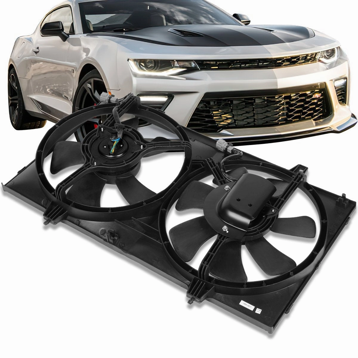 00-01 Nissan Maxima Radiator Cooling Fan Assembly - NI3115114