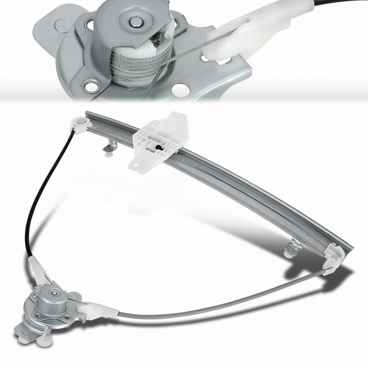 00-05 Hyundai Accent Hatchback Manual Window Regulator - Front Left Driver Side