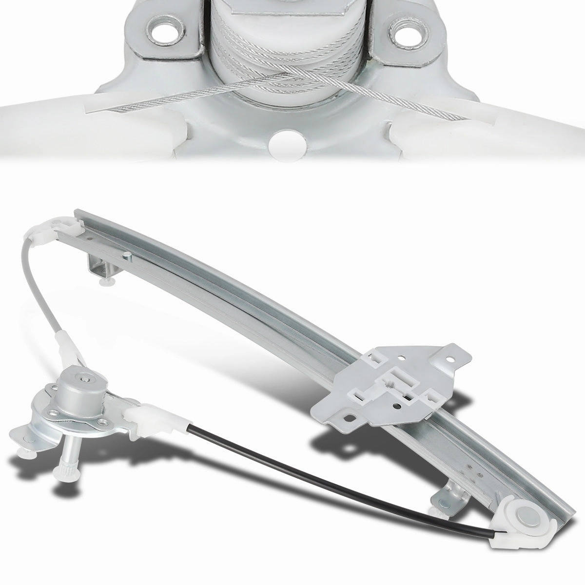 00-05 Hyundai Accent Sedan Manual Window Regulator - Rear Right Passenger Side
