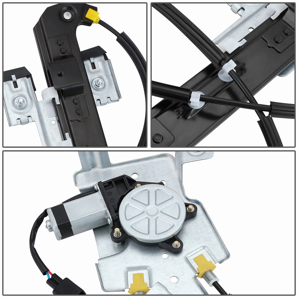 00-06 Chevy Tahoe GMC Yukon Power Window Regulator w/Motor - Rear Right Passenger Side