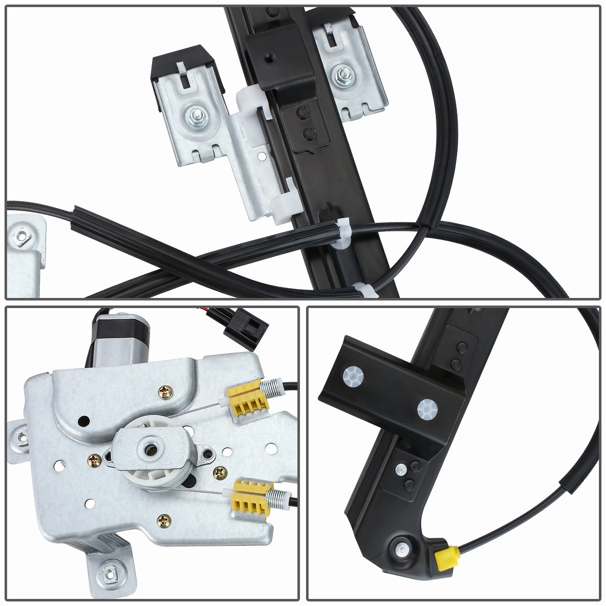 00-06 Chevy Tahoe GMC Yukon Power Window Regulator w/Motor - Rear Right Passenger Side