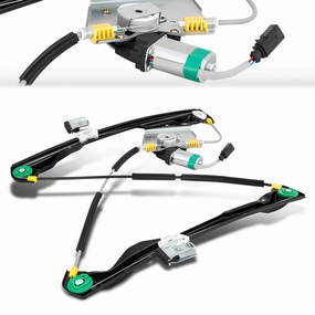 00-07 Ford Focus Power Window Regulator w/Motor - Front Left Driver Side