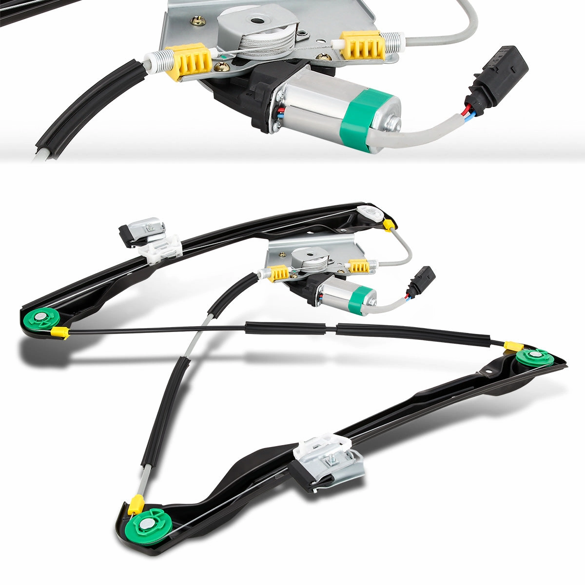 00-07 Ford Focus Power Window Regulator w/Motor - Front Left Driver Side