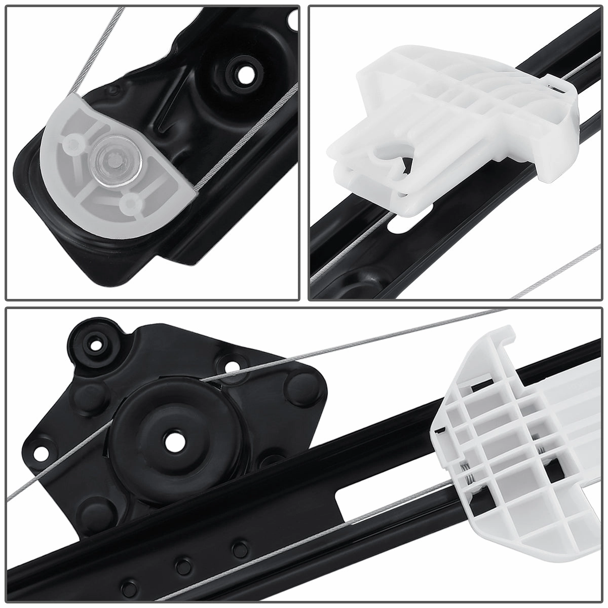 00-07 Ford Focus Power Window Regulator w/o Motor - Rear Left Driver Side