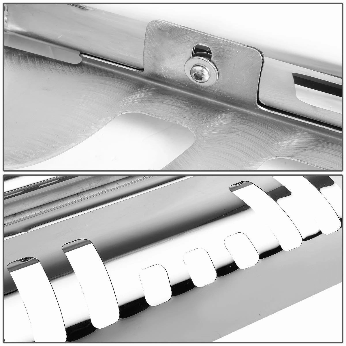 00-07 Toyota Tundra Sequioa Bull Bar w/Skid Plate - Stainless Steel