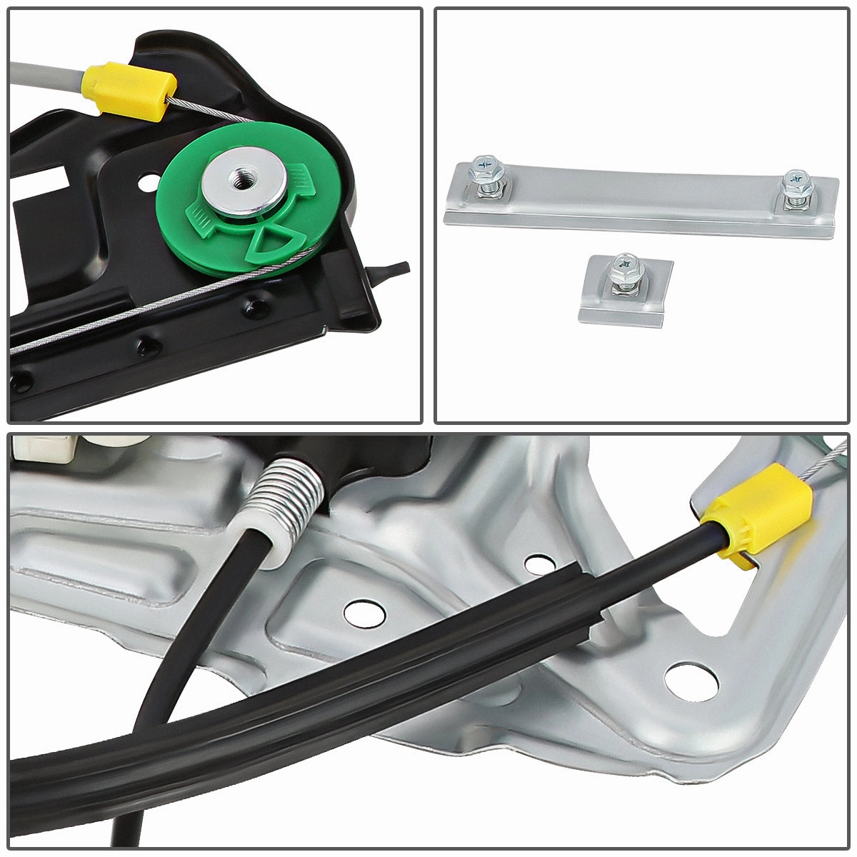 01-03 BMW 525I 530I M5 Power Window Regulator w/Motor - Front Left Driver Side