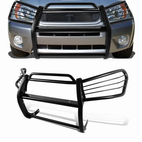 01-05 Toyota RAV4 Brush Grille Guard - Steel - Black