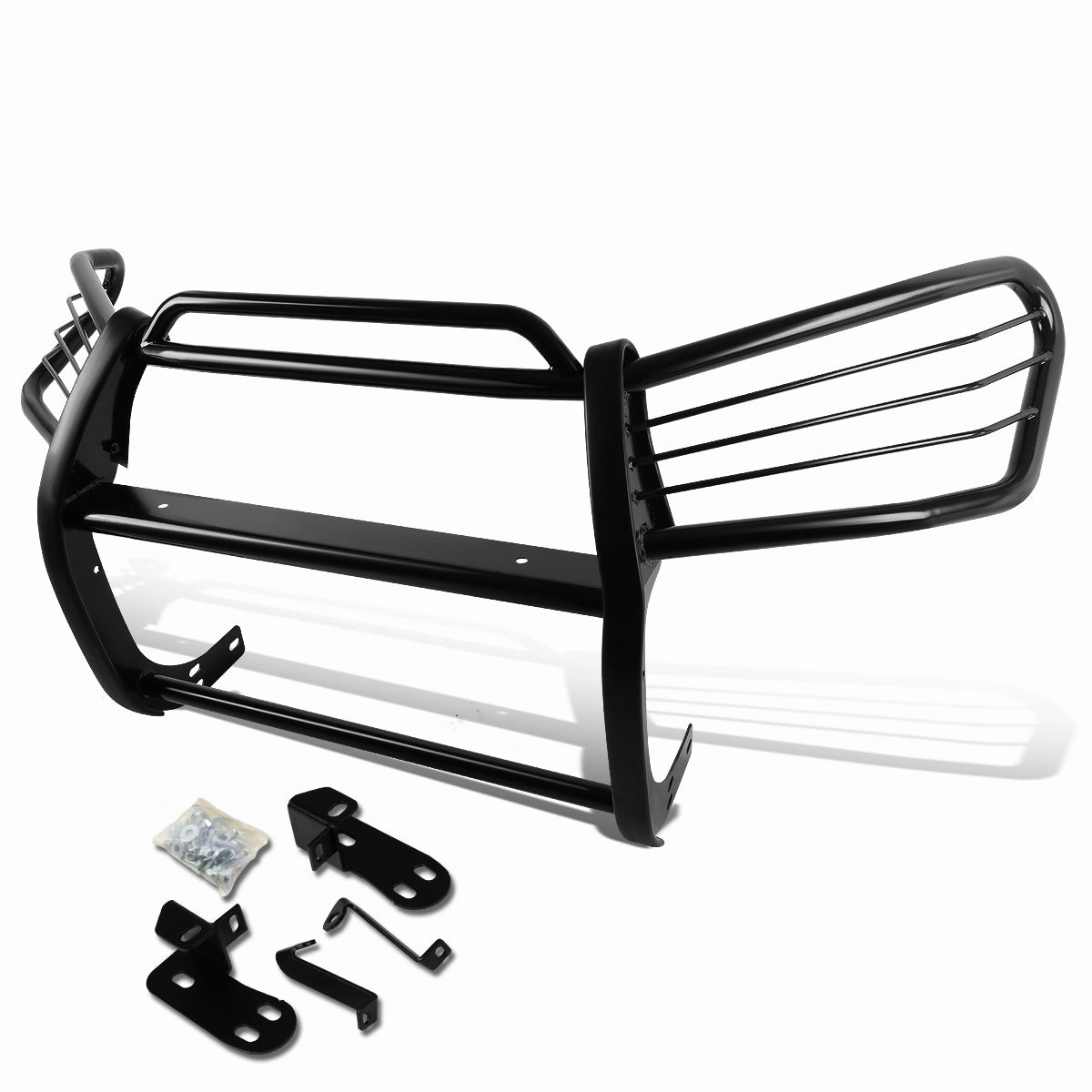 01-05 Toyota RAV4 Brush Grille Guard - Steel - Black