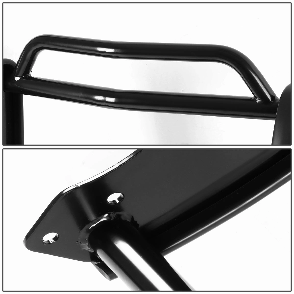 01-06 Chevy Silverado 1500HD 2500HD 3500 Brush Grille Guard - Steel - Black