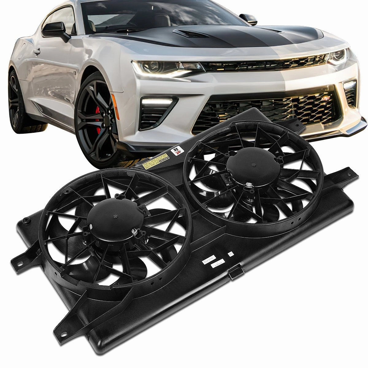01-06 Chrysler Sebring Dodge Stratus 2.4L 2.7L 3.0L Radiator Cooling Fan - CH3115122
