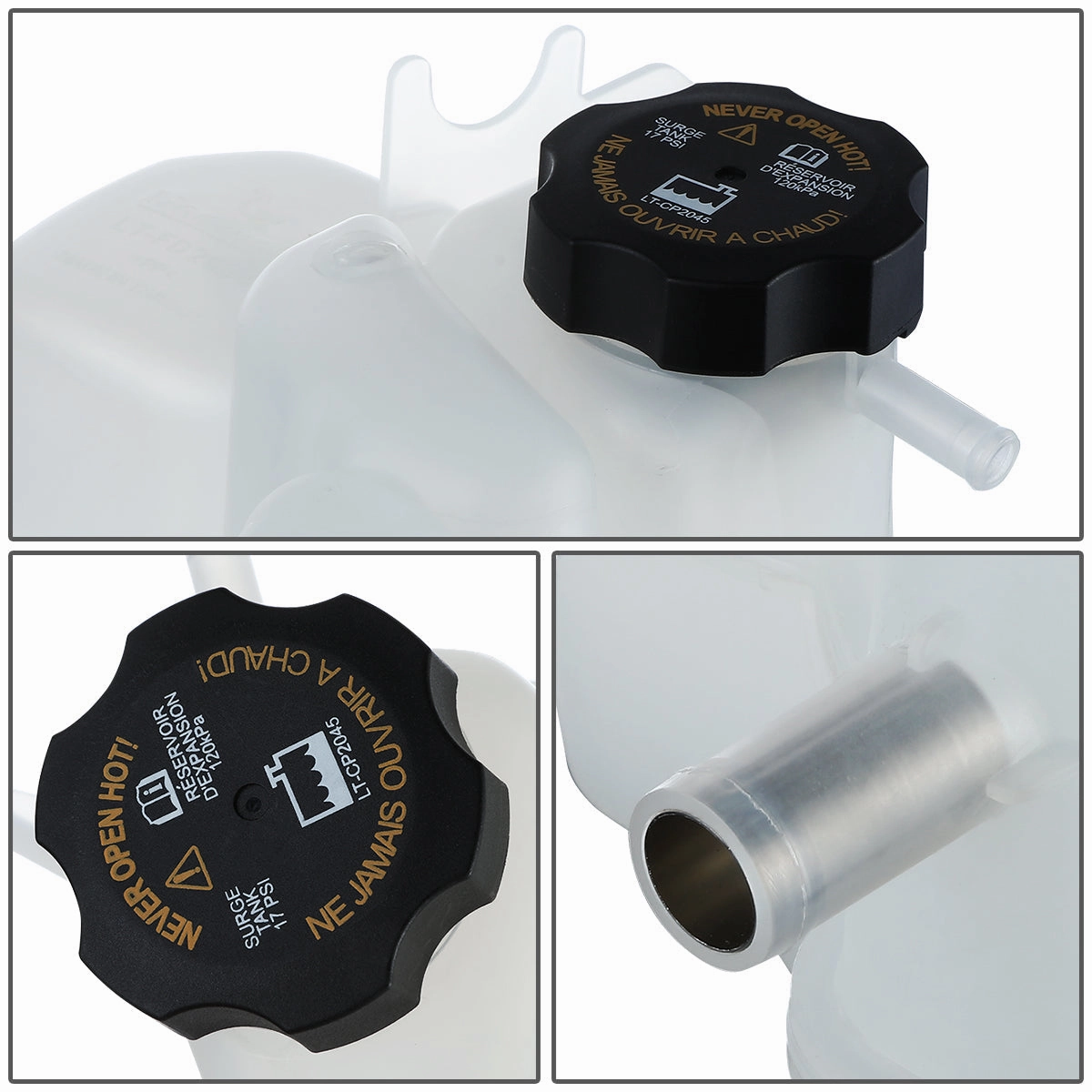 01-06 Ford Escape 05-06 Mercury Mariner 3.0L Coolant Overflow Reservoir w/ Cap