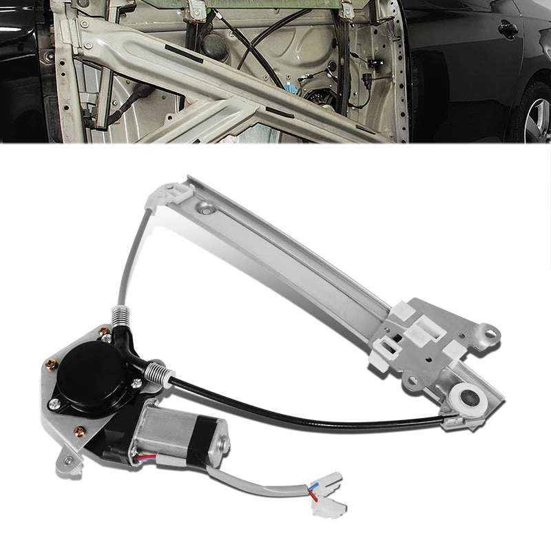 01-06 Mazda Tribute Power Window Regulator w/Motor - Rear Right Passenger Side
