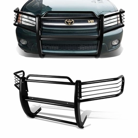01-07 Toyota Sequoia Brush Grille Guard - Steel - Black