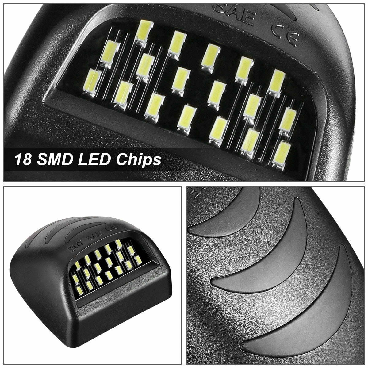 01-14 Chevy Silverado GMC Sierra LED License Plate Lights