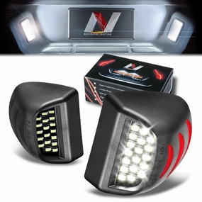 01-14 Chevy Silverado GMC Sierra LED License Plate Lights