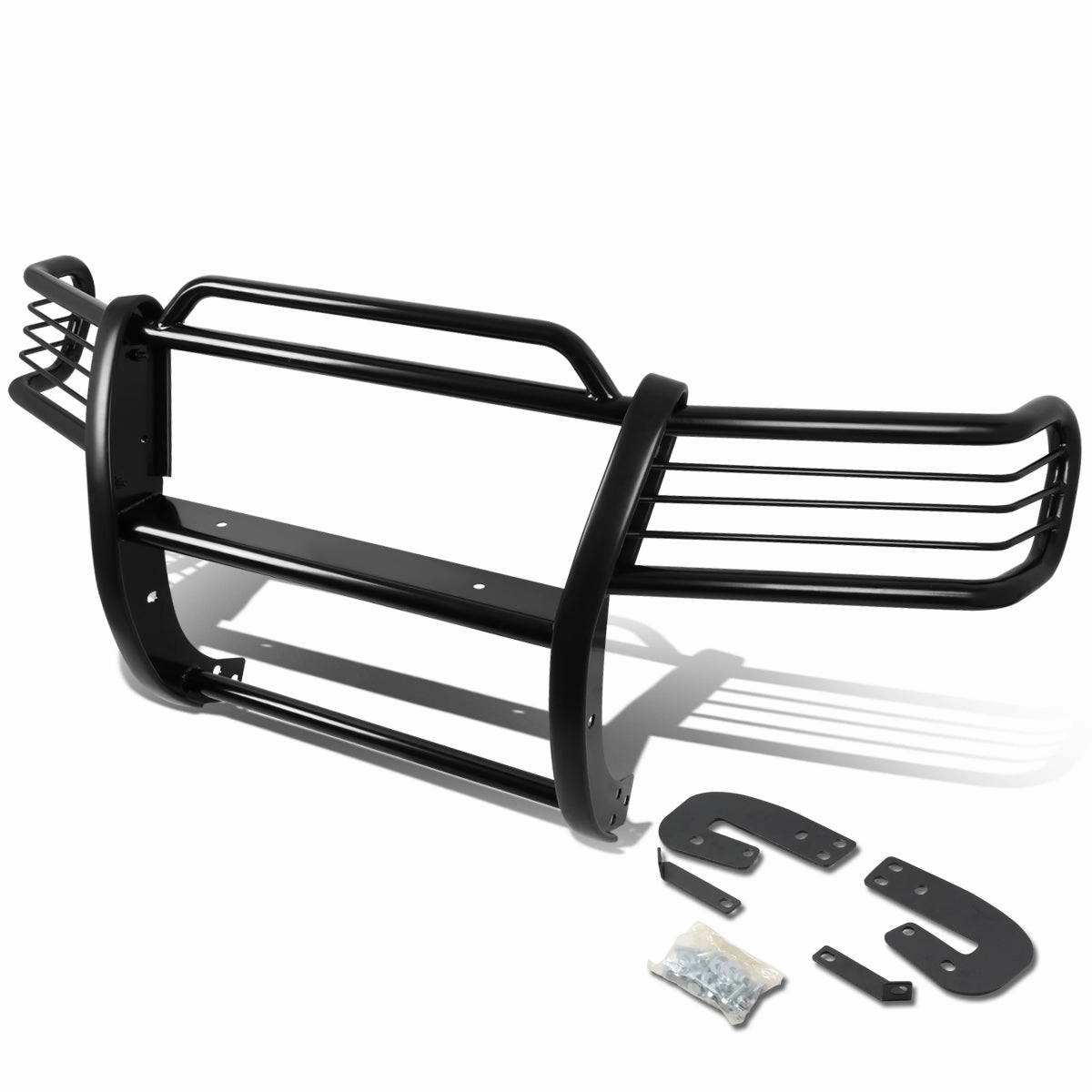 02-04 Nissan Xterra Brush Grille Guard - Steel - Black