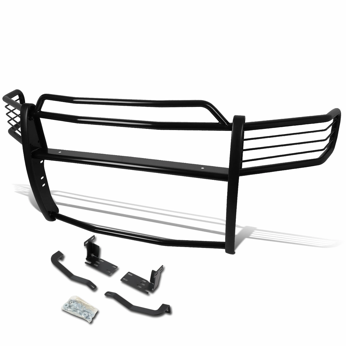 02-05 Dodge Ram 1500 2500 3500 Brush Grille Guard - Steel - Black