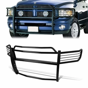 02-05 Dodge Ram 1500 2500 3500 Brush Grille Guard - Steel - Black
