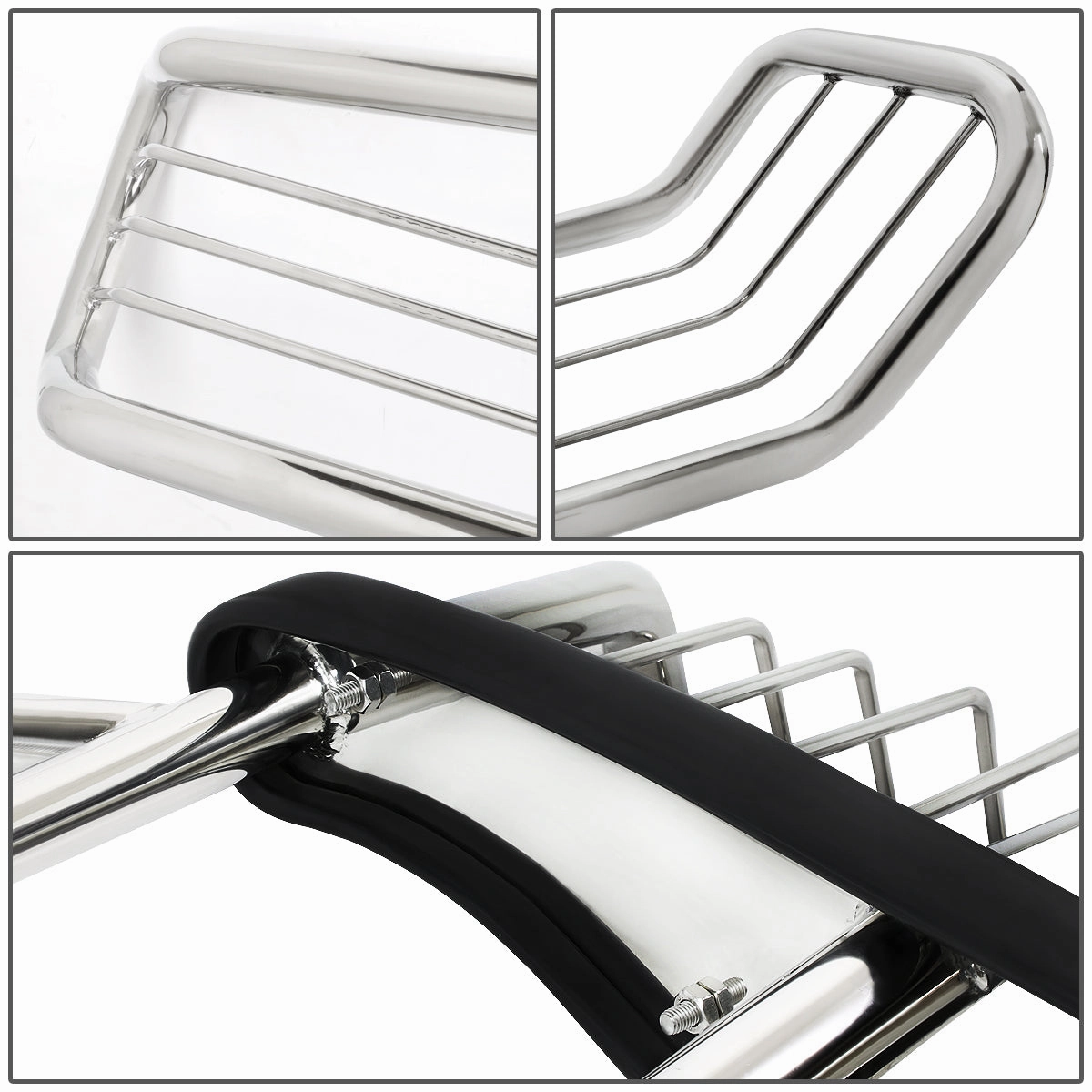 02-05 Ford Explorer Brush Grille Guard - Stainless Steel