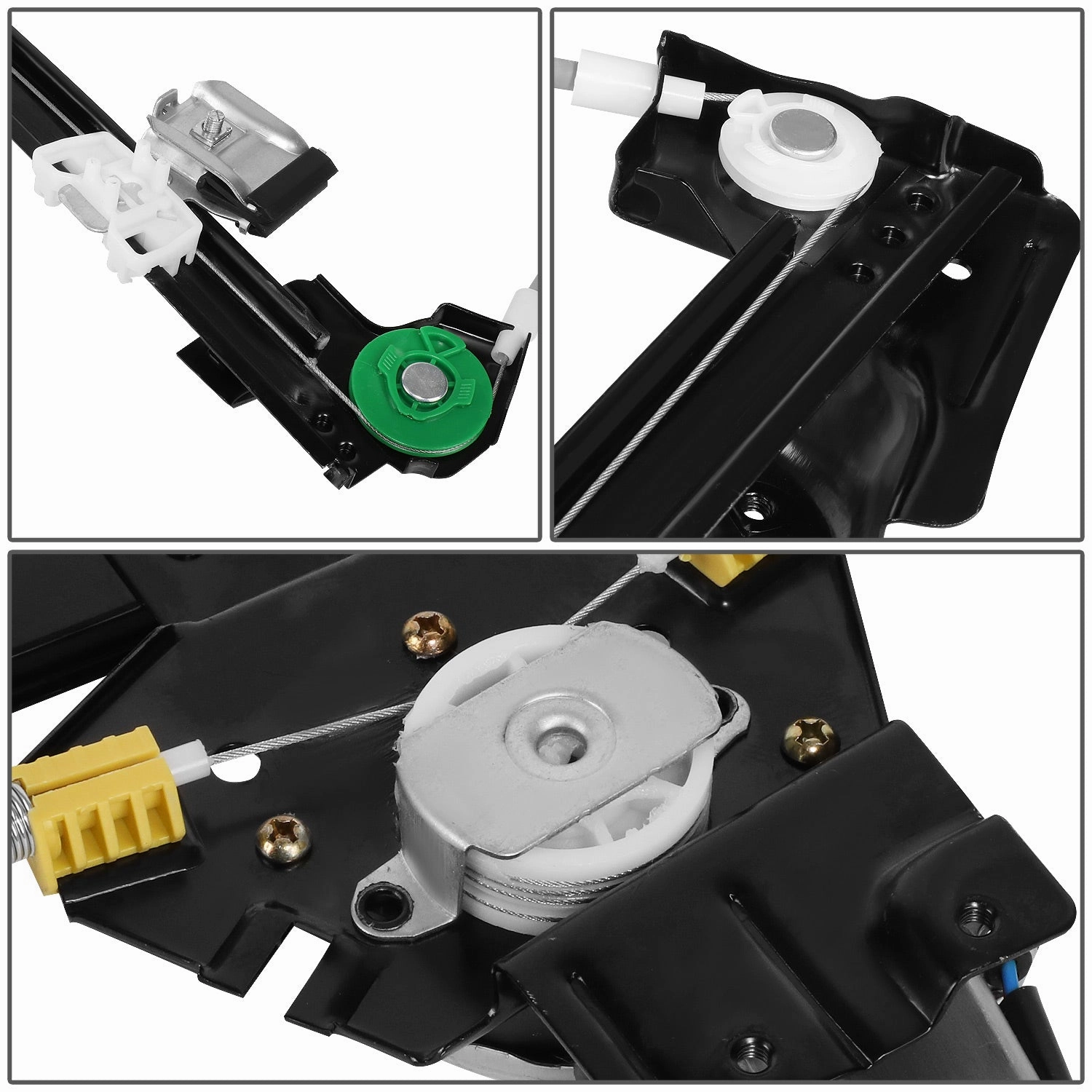 02-05 Land Rover Freelander Power Window Regulator w/Motor - Front Left Driver Side
