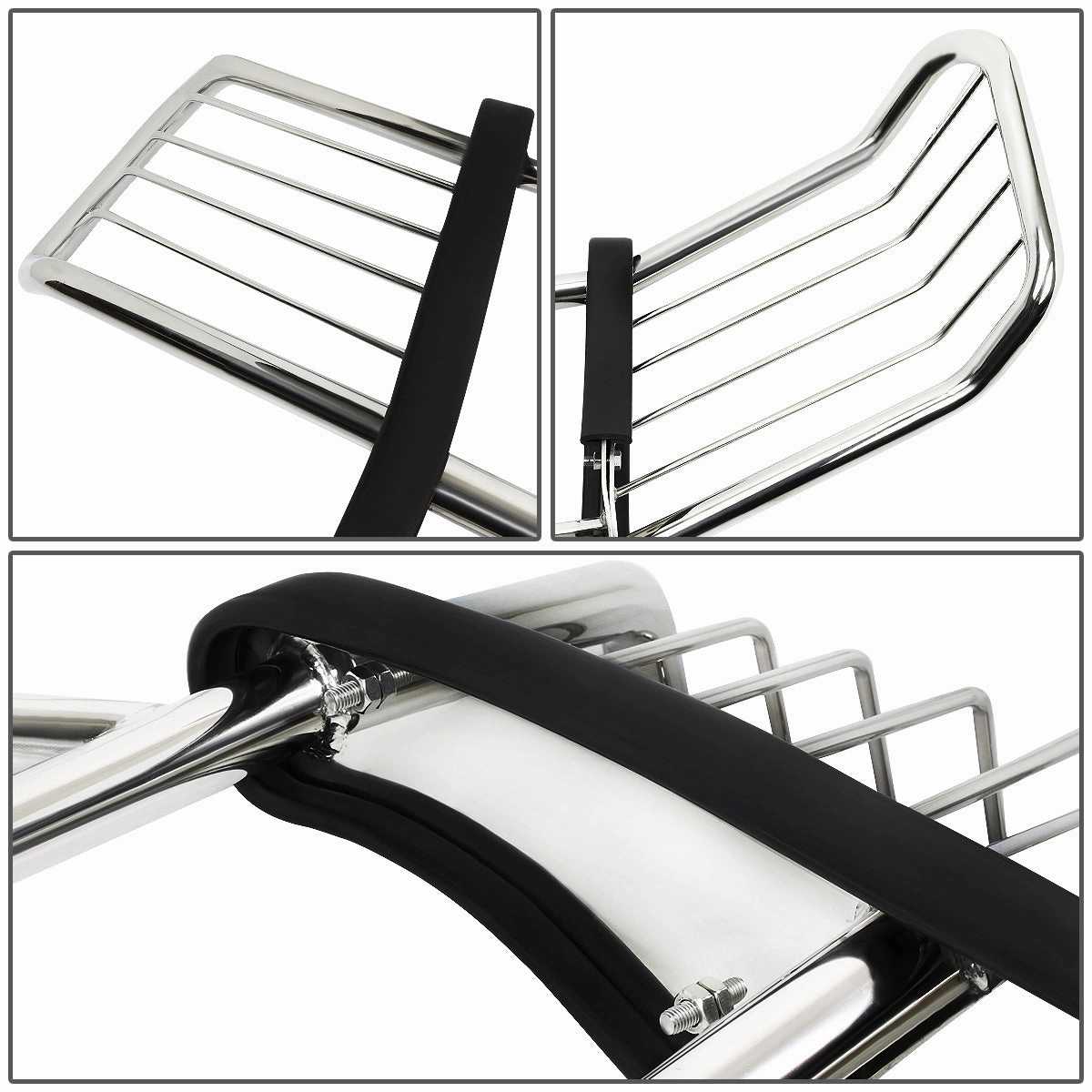 02-06 Chevy Avalanche 1500 Brush Grille Guard - Stainless Steel