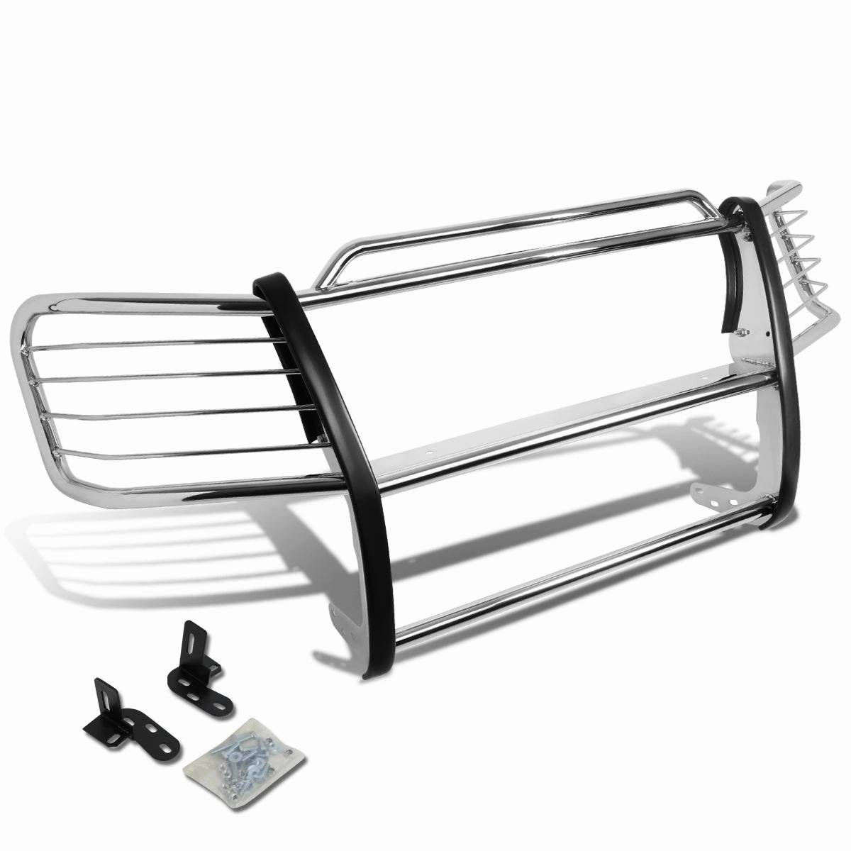 02-06 Chevy Avalanche 1500 Brush Grille Guard - Stainless Steel