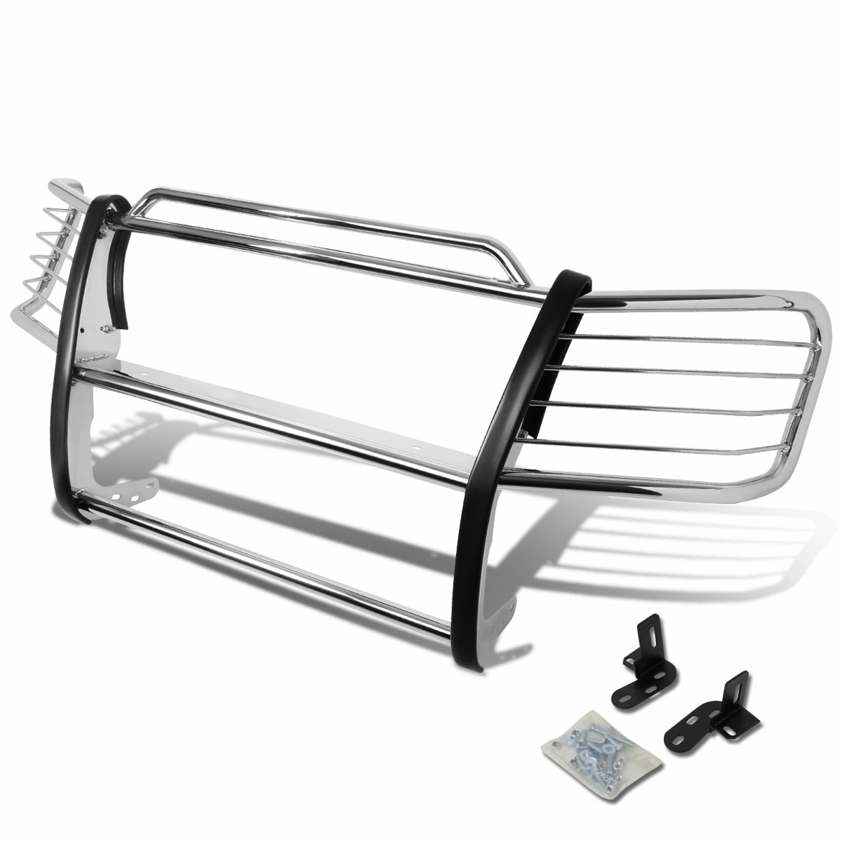 02-06 Chevy Avalanche 1500 Brush Grille Guard - Stainless Steel