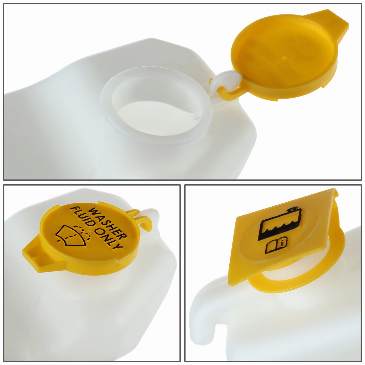 02-06 Dodge Ram 1500 - 4000 3.7L 4.7L 5.7L 5.9L Combined Coolant/ Windhield Washer Fluid Reservoir