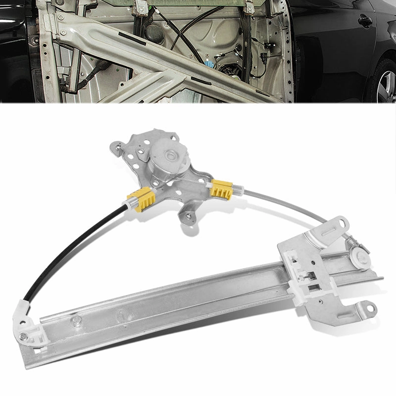 02-06 Nissan Altima Power Window Regulator w/o Motor - Rear Right Passenger Side