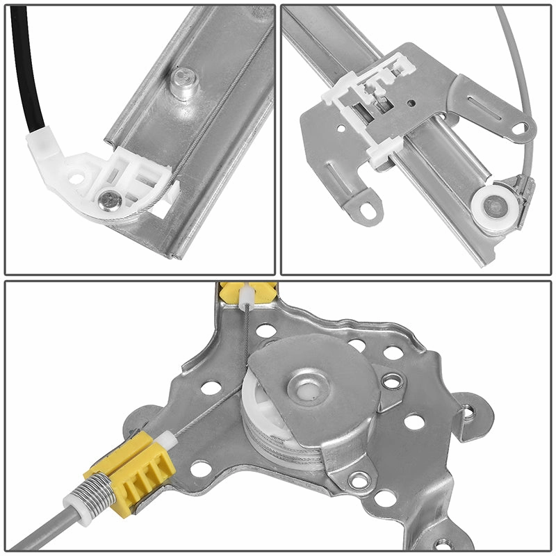 02-06 Nissan Altima Power Window Regulator w/o Motor - Rear Right Passenger Side