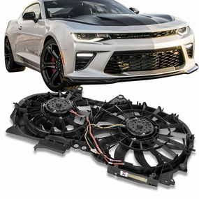 02-08 Audi A4 1.8T 2.0T Radiator Cooling Fan Assembly - AU3115107