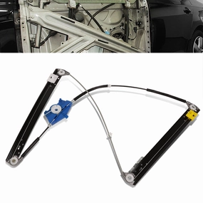 02-08 Audi A4 S4 Sedan/ Wagon Power Window Regulator w/o Motor - Front Left Driver Side