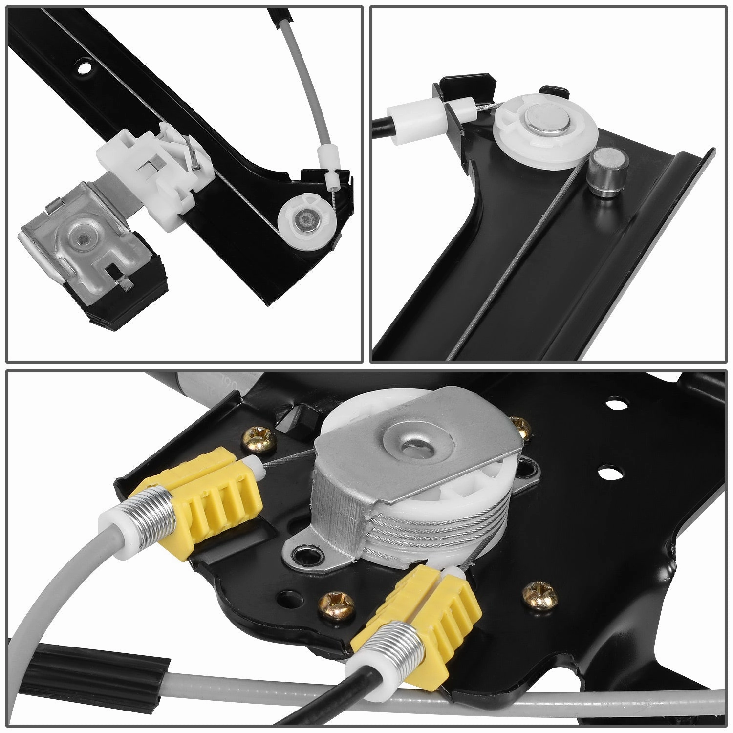 02-09 Chevy Trailblazer GMC Envoy Power Window Regulator w/Motor - Front Left Driver Side