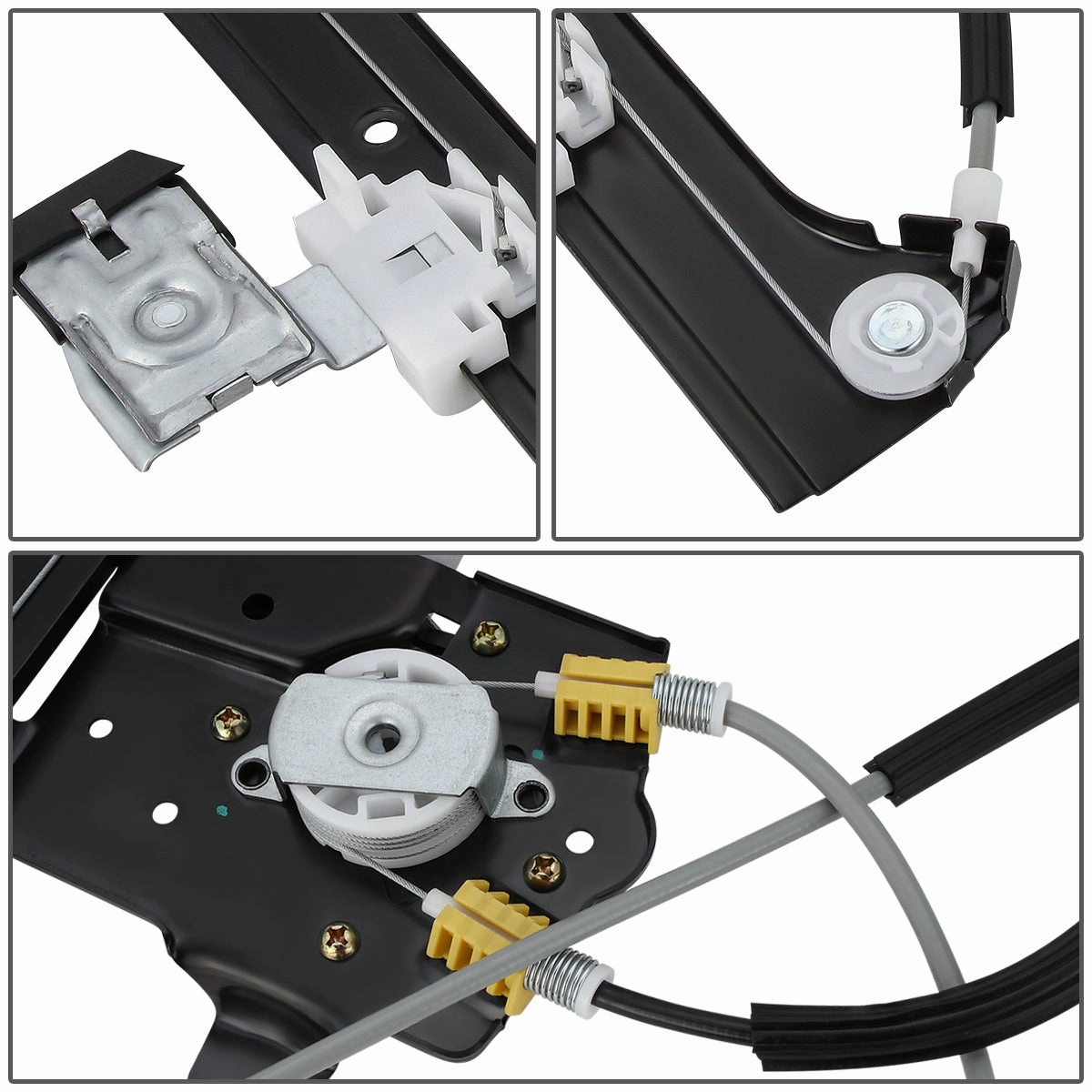 02-09 Chevy Trailblazer GMC Envoy Power Window Regulator w/Motor - Front Right Passenger Side