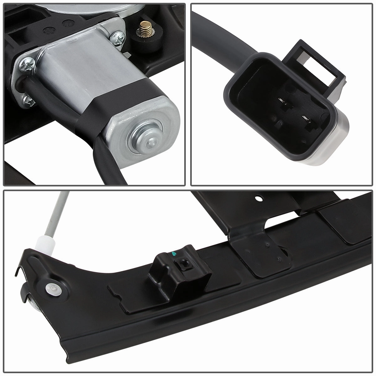02-09 Chevy Trailblazer GMC Envoy Power Window Regulator w/Motor - Front Right Passenger Side
