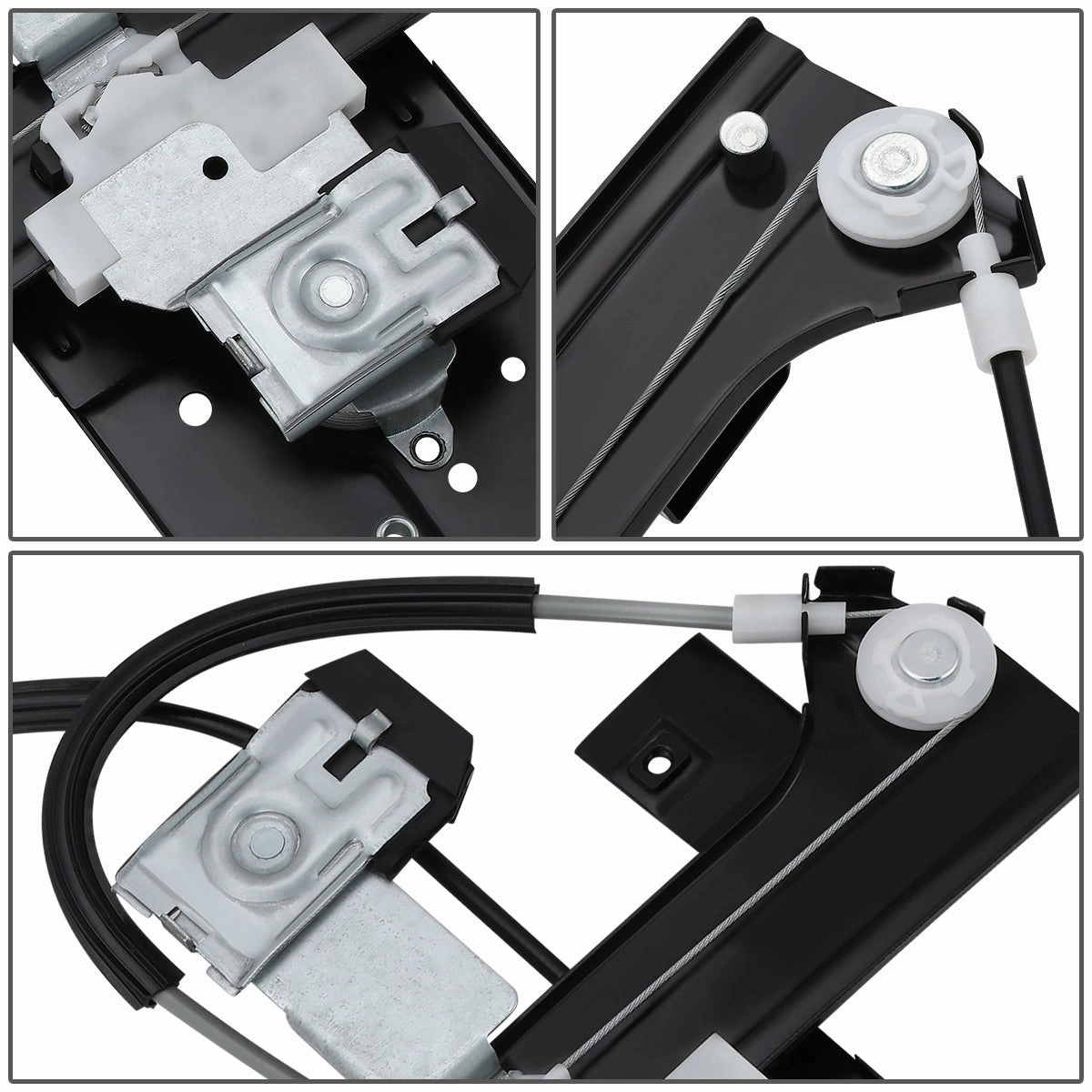 02-09 Chevy Trailblazer GMC Envoy Power Window Regulator w/o Motor - Rear Right Passenger Side