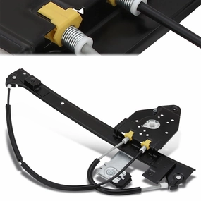 02-09 Chevy Trailblazer GMC Envoy Power Window Regulator w/o Motor - Rear Right Passenger Side