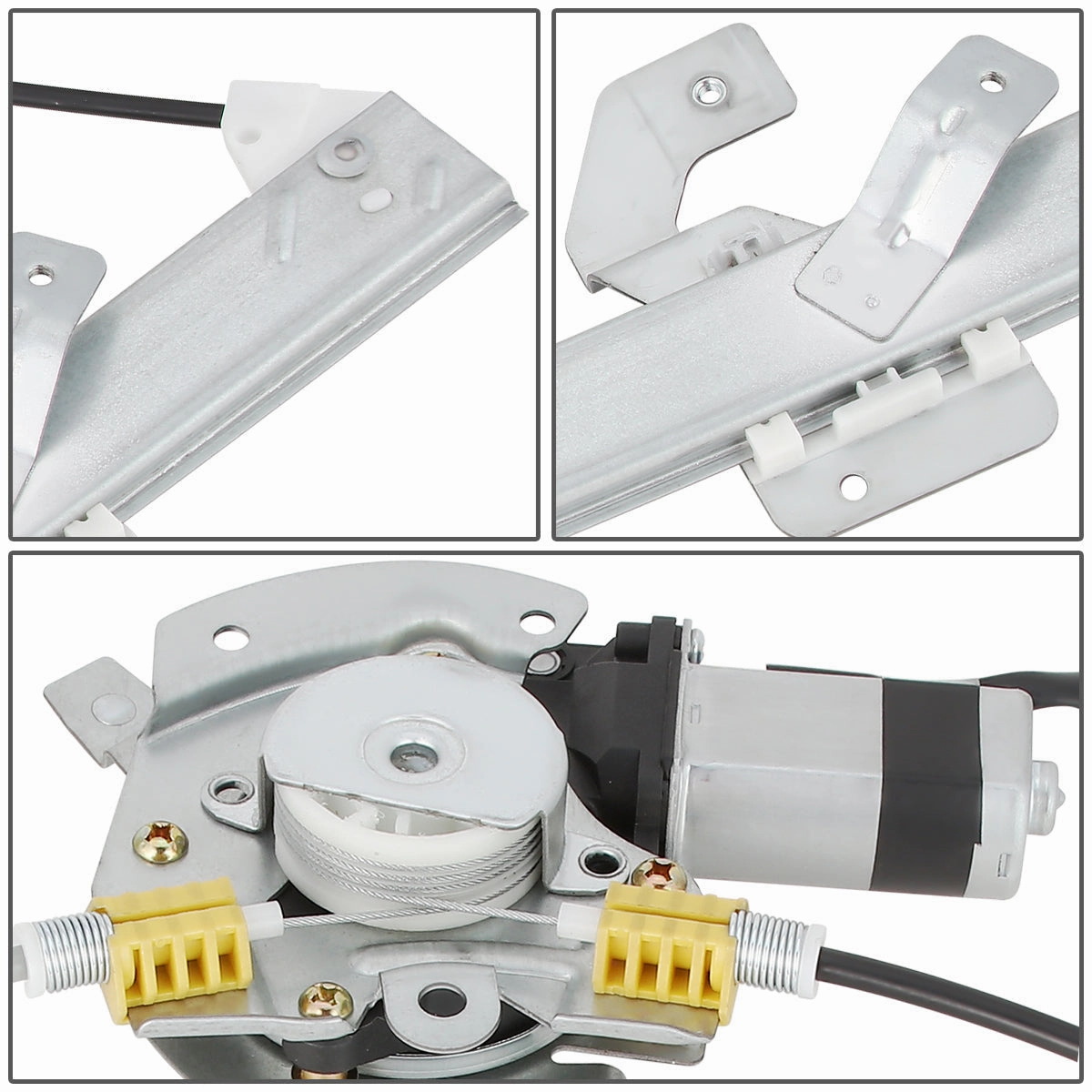 02-10 Ford Explorer 03-05 Lincoln Aviator Power Window Regulator w/Motor - Rear Right Passenger Side