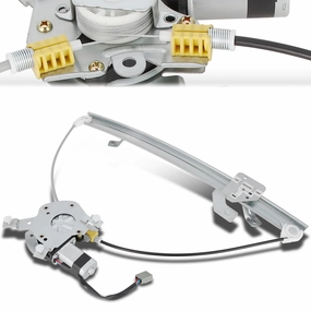 02-10 Ford Explorer 03-05 Lincoln Aviator Power Window Regulator w/Motor - Rear Right Passenger Side