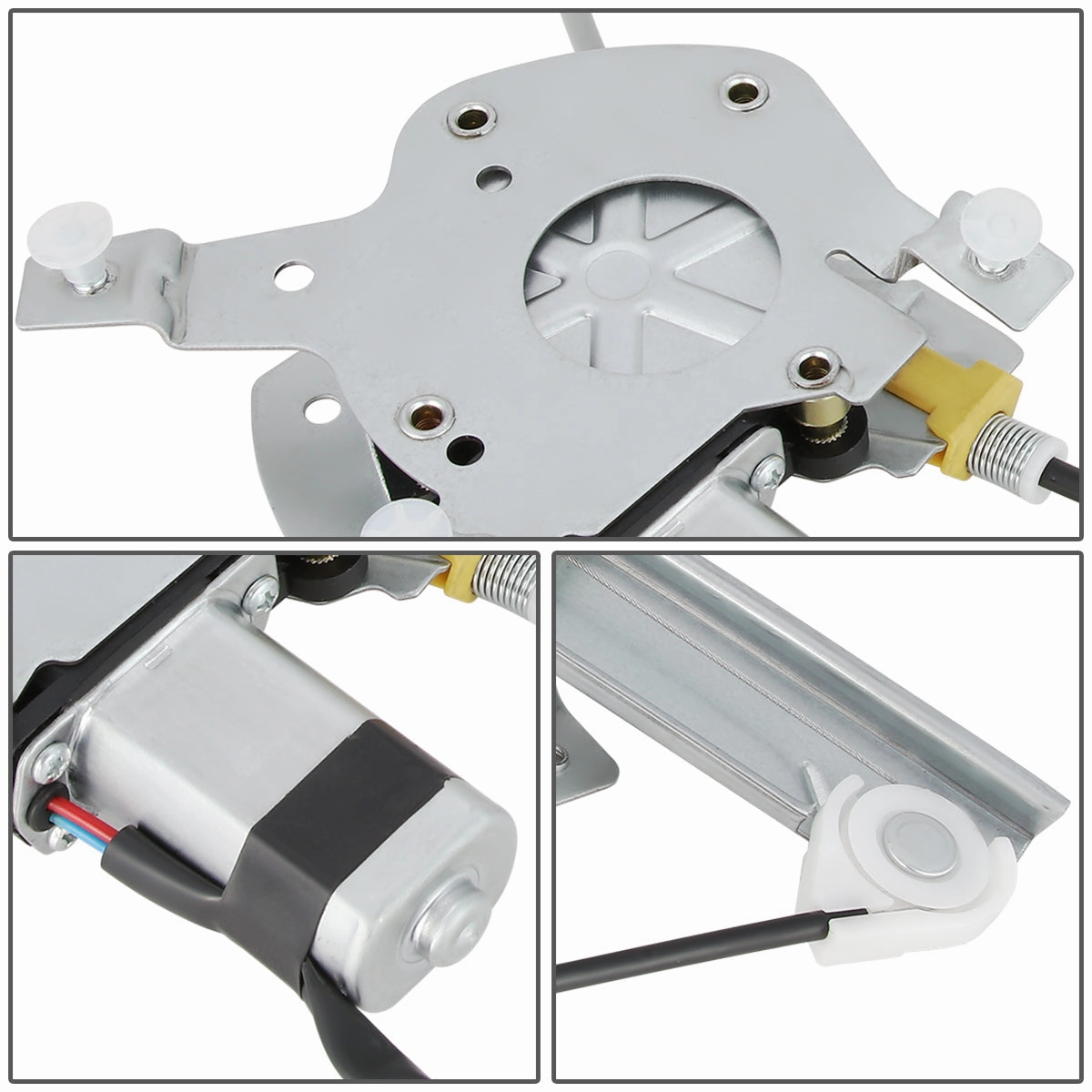 02-10 Ford Explorer 03-05 Lincoln Aviator Power Window Regulator w/Motor - Rear Right Passenger Side