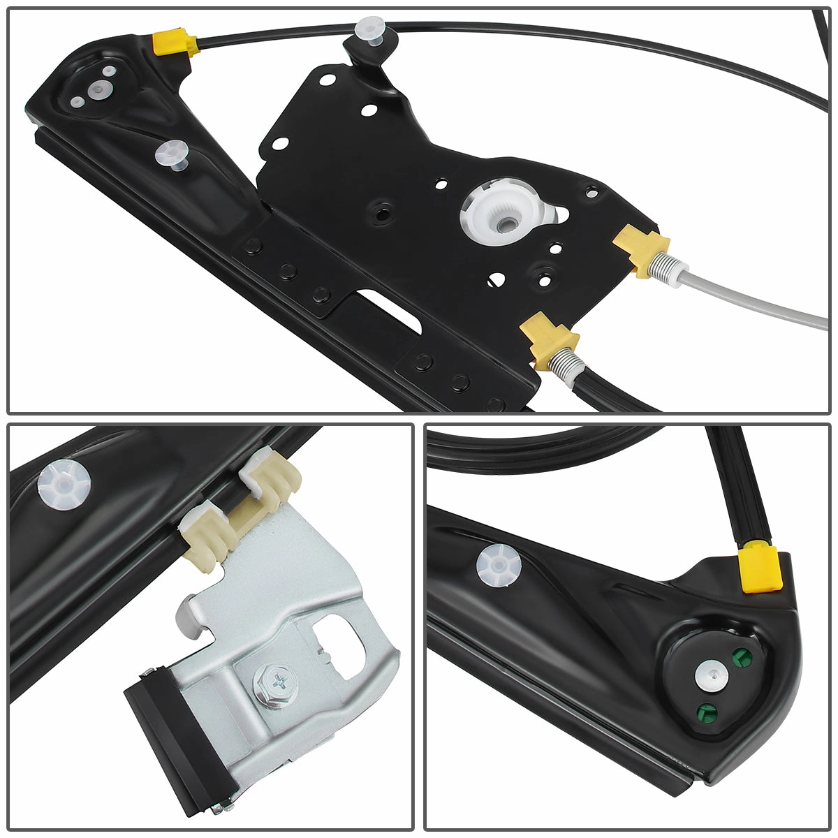 03-06 Lincoln LS Power Window Regulator w/o Motor - Front Left Driver Side