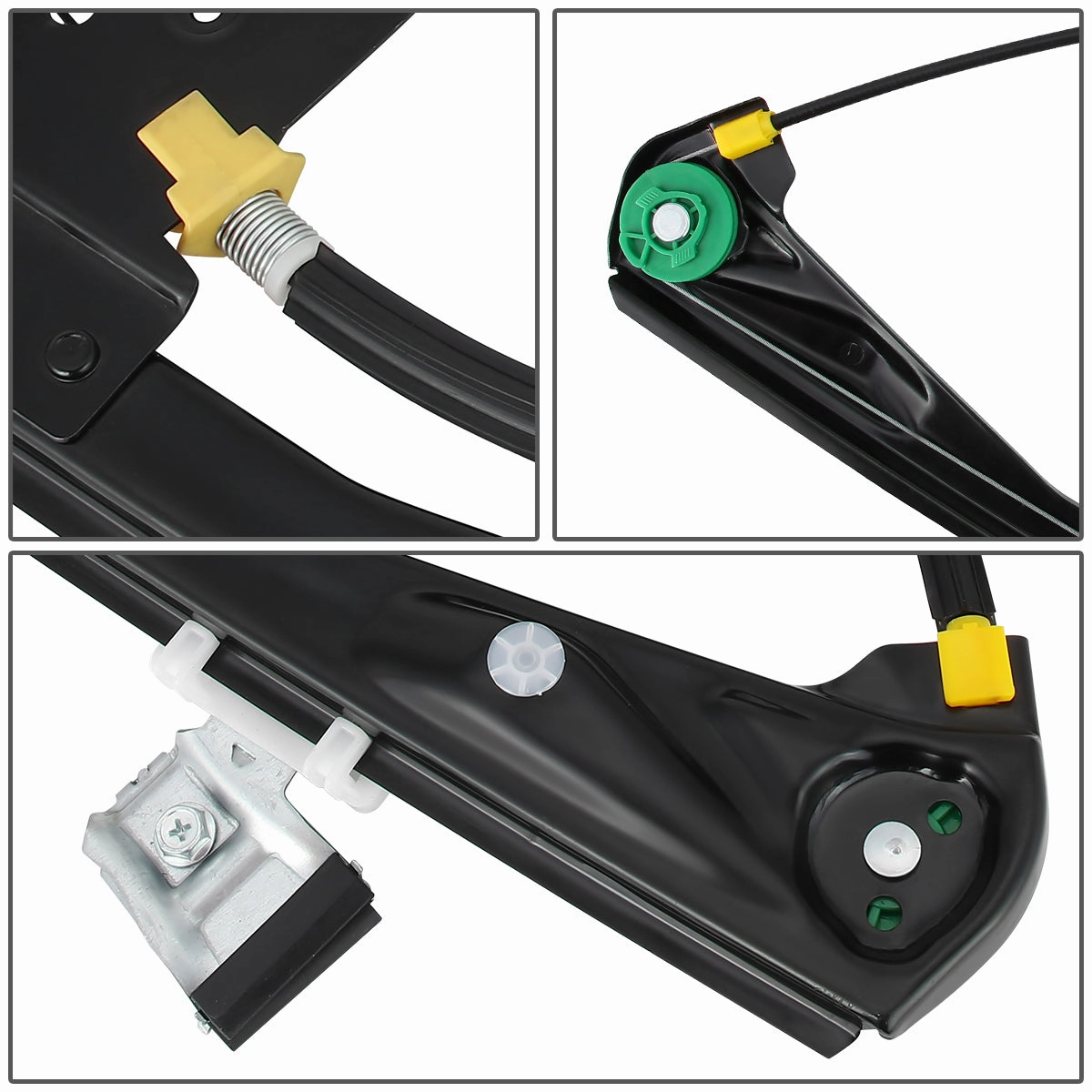 03-06 Lincoln LS Power Window Regulator w/o Motor - Front Left Driver Side