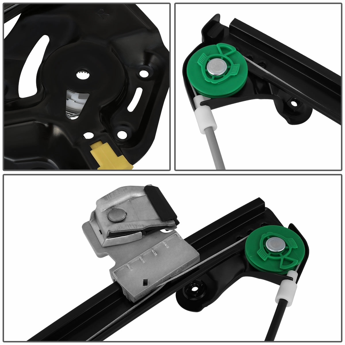 03-07 Cadillac CTS Power Window Regulator w/o Motor - Front Right Passenger Side
