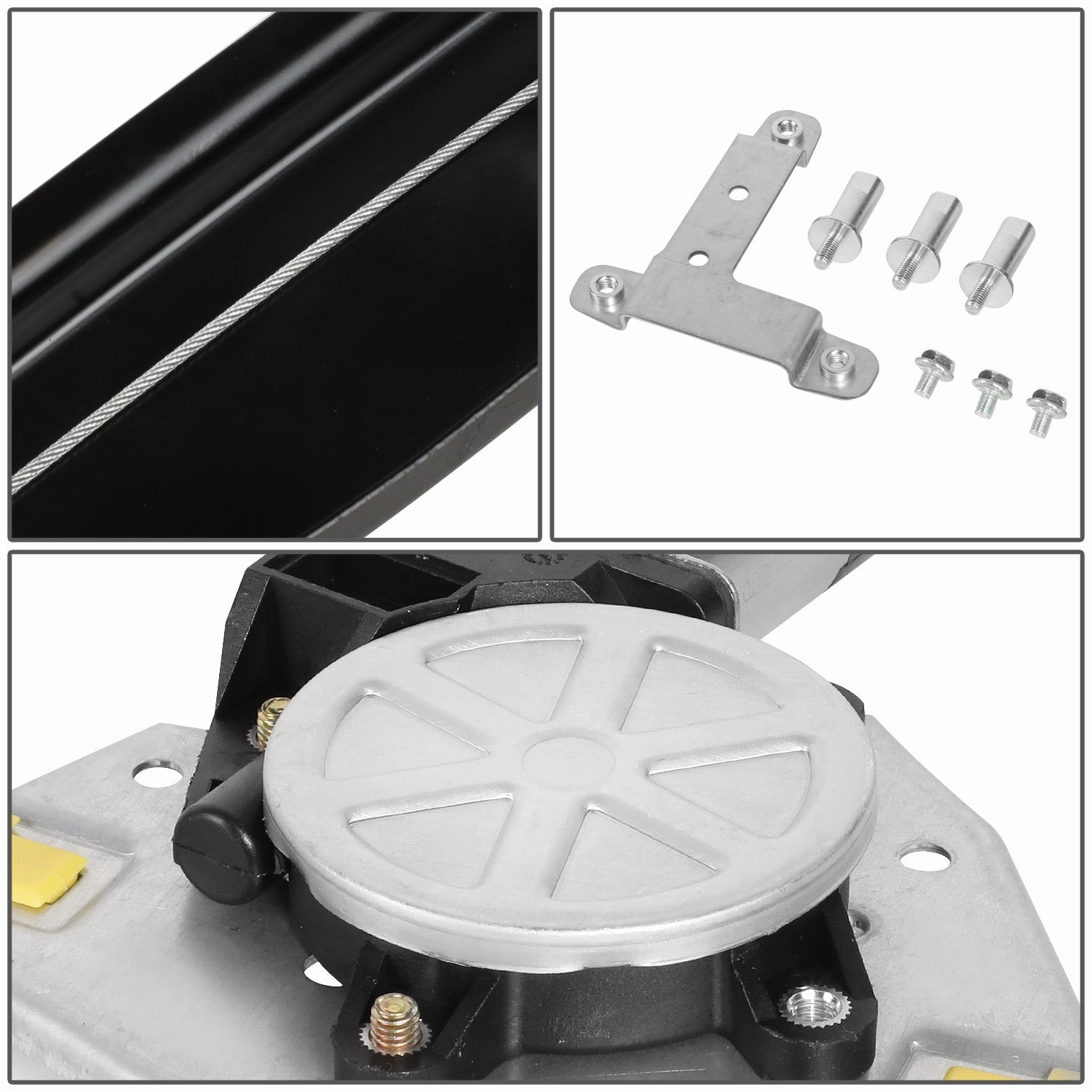04-07 Chrysler Town & Country Dodge Caravan Power Window Regulator w/Motor - Front Left Driver Side