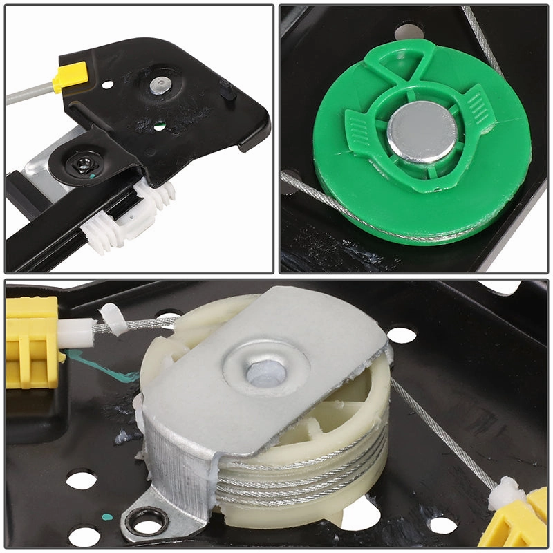 04-08 Ford F150 06-08 Lincoln Mark LT Crew Cab Power Window Regulator w/o Motor - Front Right Side