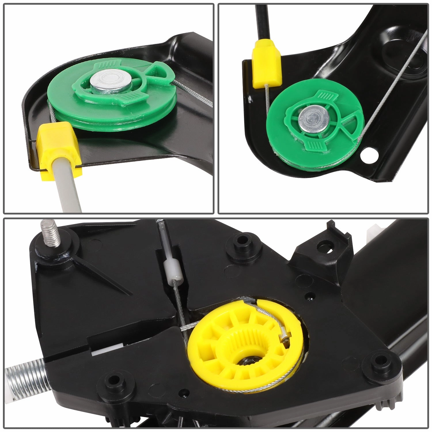 04-10 BMW X3 Power Window Regulator w/o Motor - Front Left Driver Side