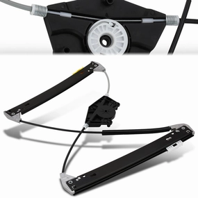 04-10 Volkswagen Touareg Power Window Regulator w/o Motor - Rear Left Driver Side