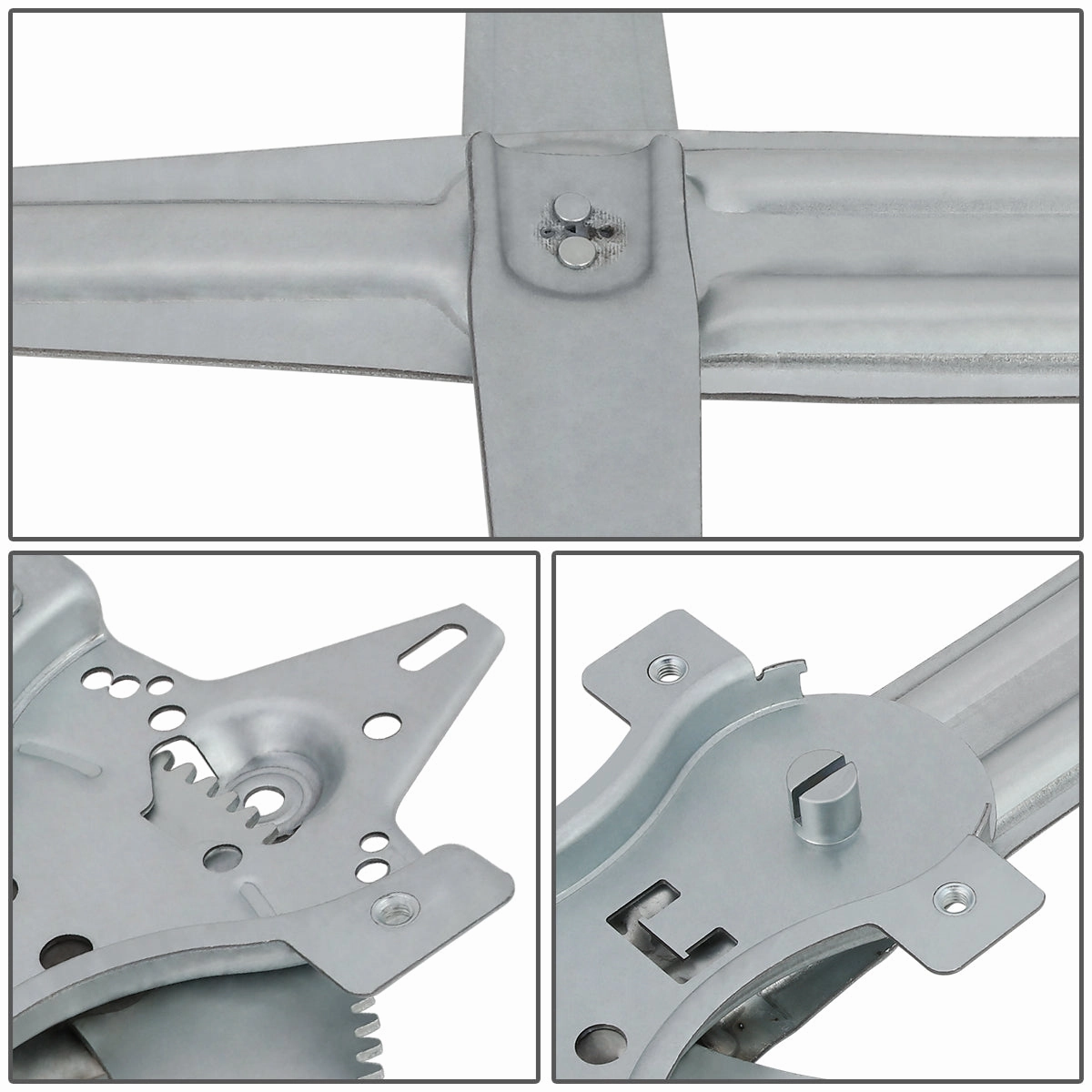 04-12 Chevy Colorado GMC Canyon Power Window Regulator w/o Motor - Front Left Driver Side