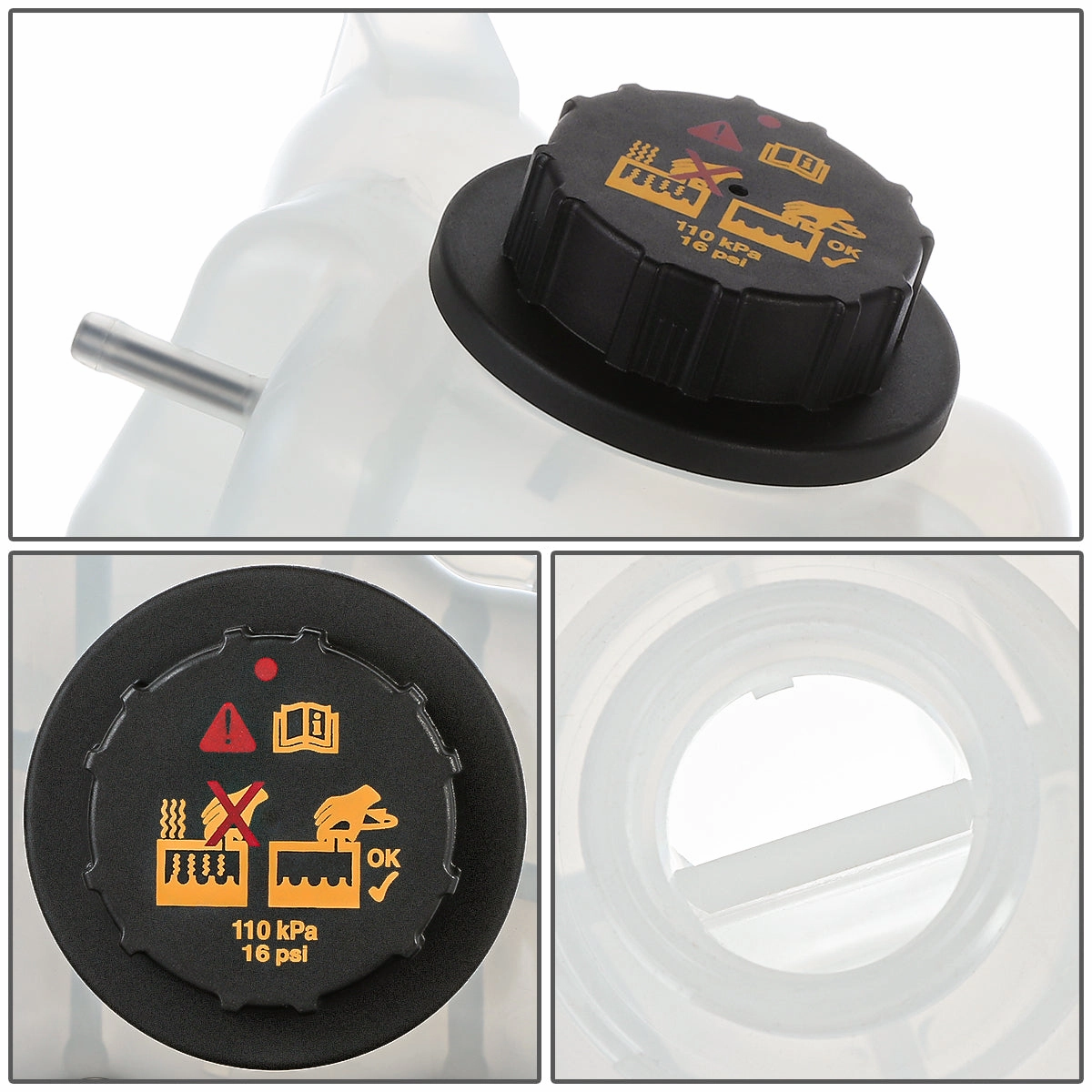 04-15 Nissan Titan 5.6L Coolant Overflow Reservoir w/ Cap