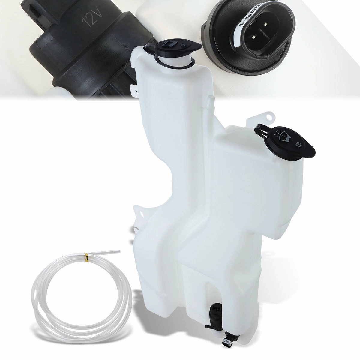 05-07 Dodge Dakota / 06-07 Mitsubishi Raider Combined Coolant/ Windshield Washer Fluid Reservoir Tank